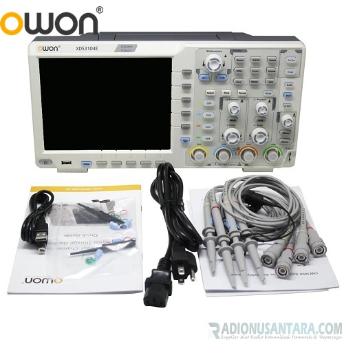 OWON XDS3000 E Series 4CH 8 14bit Touchscreen Digital Oscilloscope