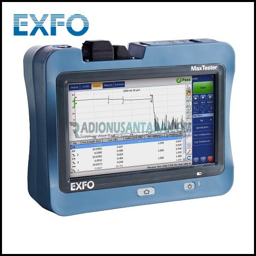 EXFO MaxTester 715B – Handheld Single Mode OTDR (Optical Time-Domain ...